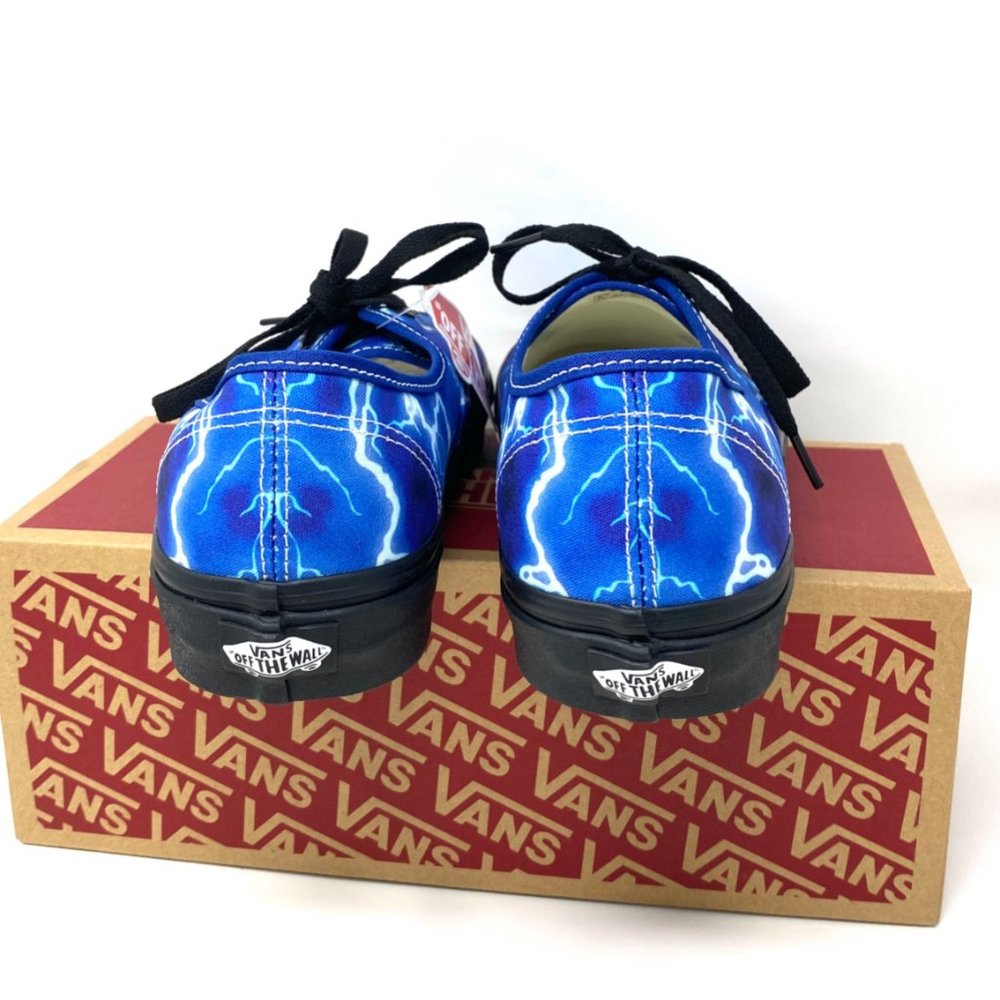 💖MEGA SALE💖VANS Women  VN0A5HZS9FT Authentic Lightning Blue Canvas Lase Up - Picture 5 of 10